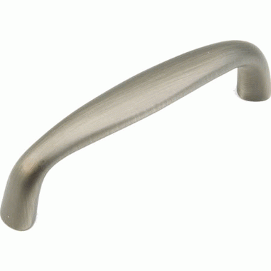 3 3/8 Inch (3 Inch c-c) Traditional Designs Cabinet Pull (Antique Nickel Finish) SCHAUB