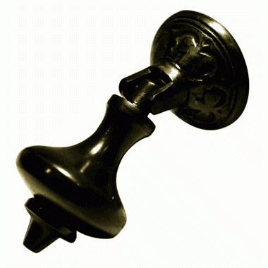 3 Inch Solid Brass Clover Drop Pull (Black Bronze Finish) COPPER MOUNTAIN HARDWARE