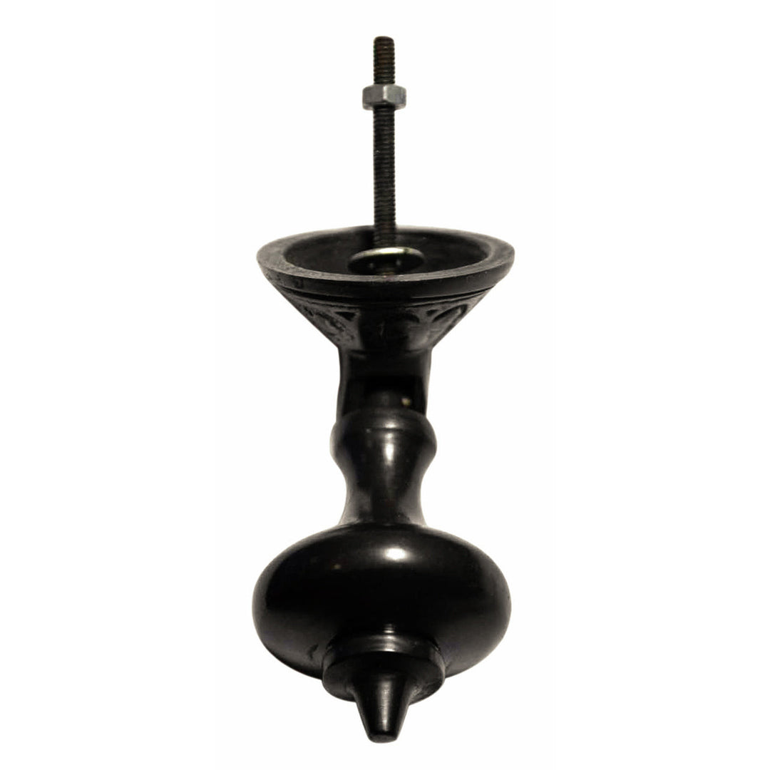 3 Inch Solid Brass Clover Drop Pull (Black Bronze Finish) COPPER MOUNTAIN HARDWARE