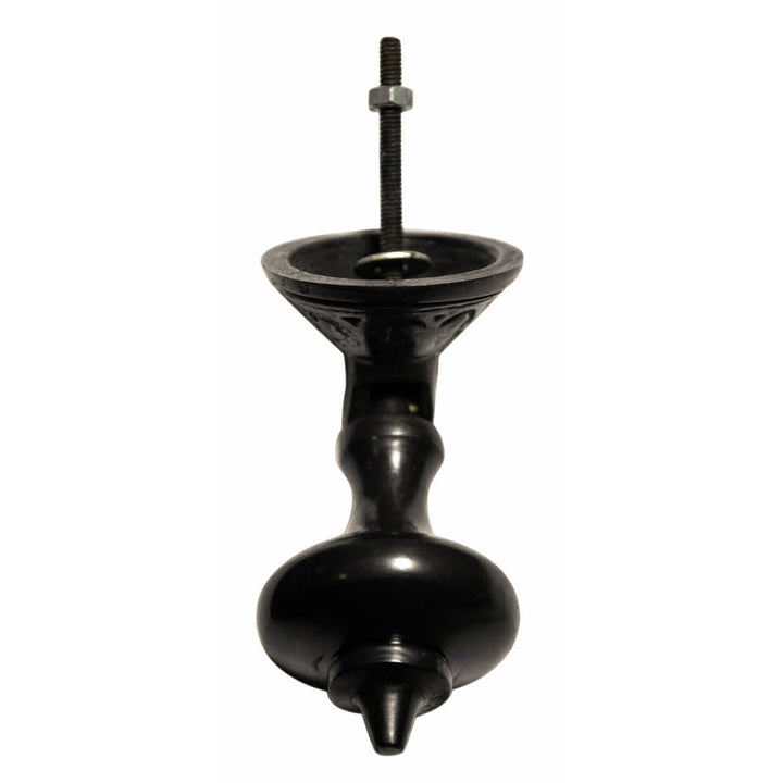 3 Inch Solid Brass Clover Drop Pull (Black Bronze Finish) COPPER MOUNTAIN HARDWARE