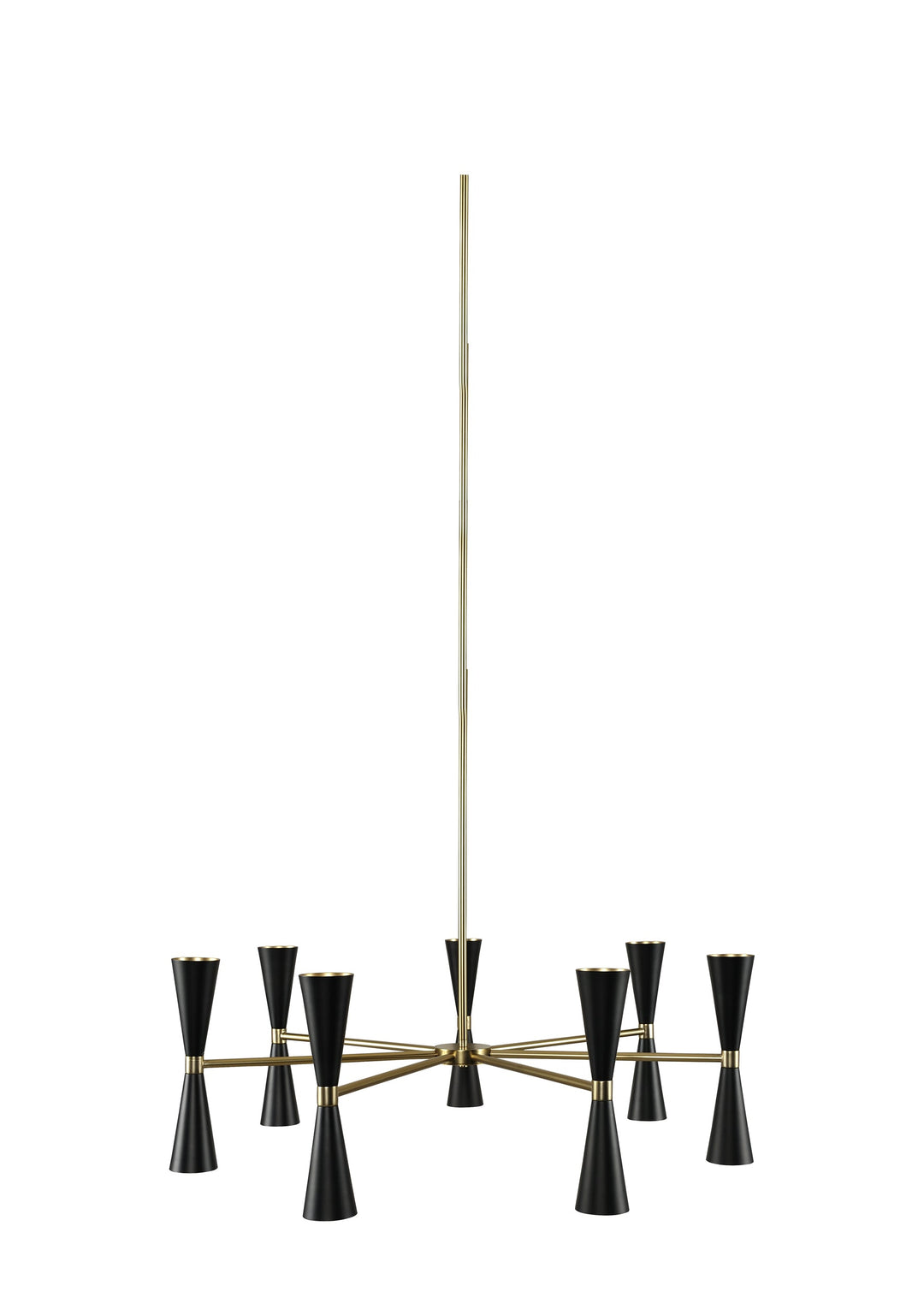 Milo 7 Arm Chandelier Kalco