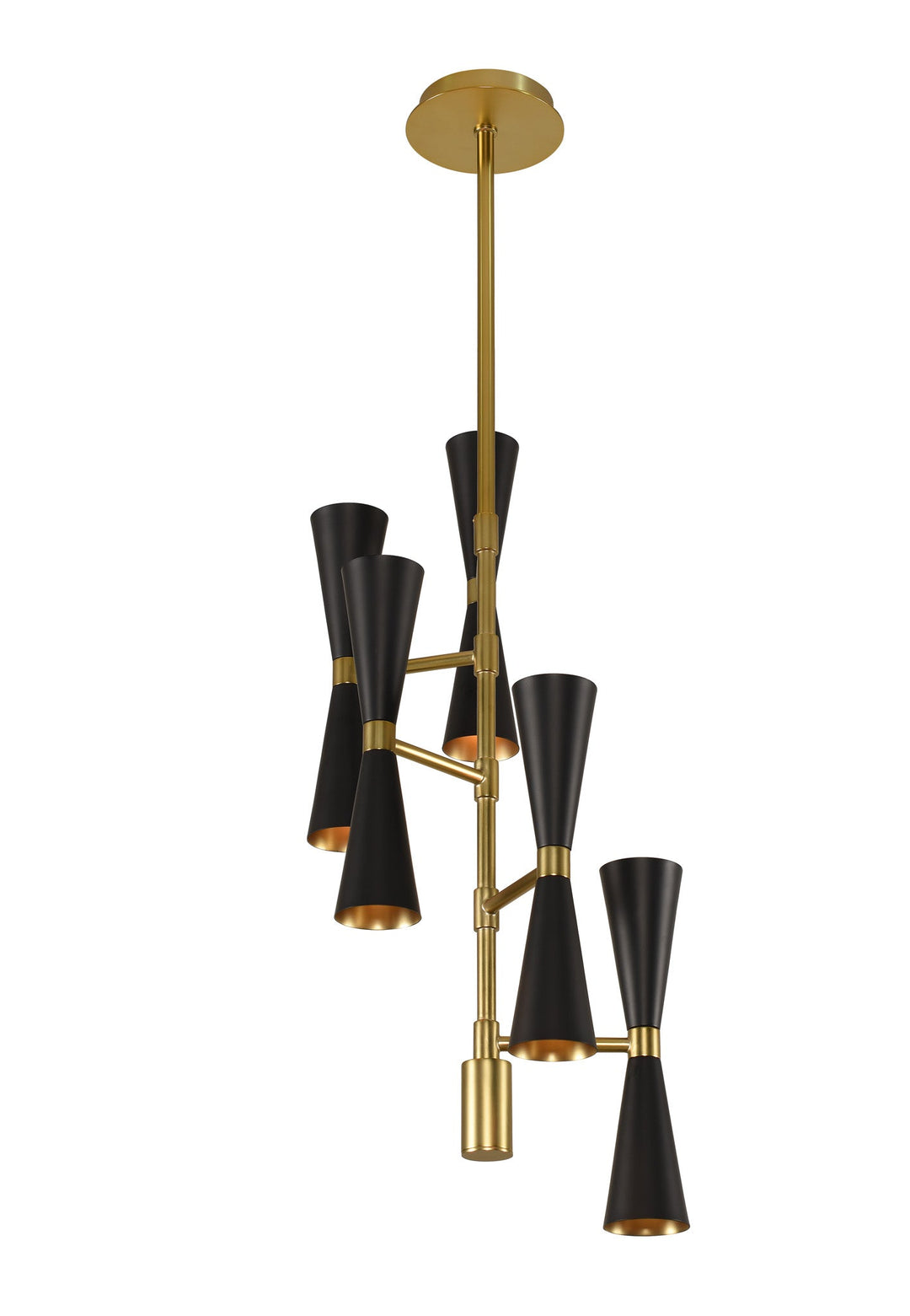 Milo 10 Light Foyer Chandelier Kalco