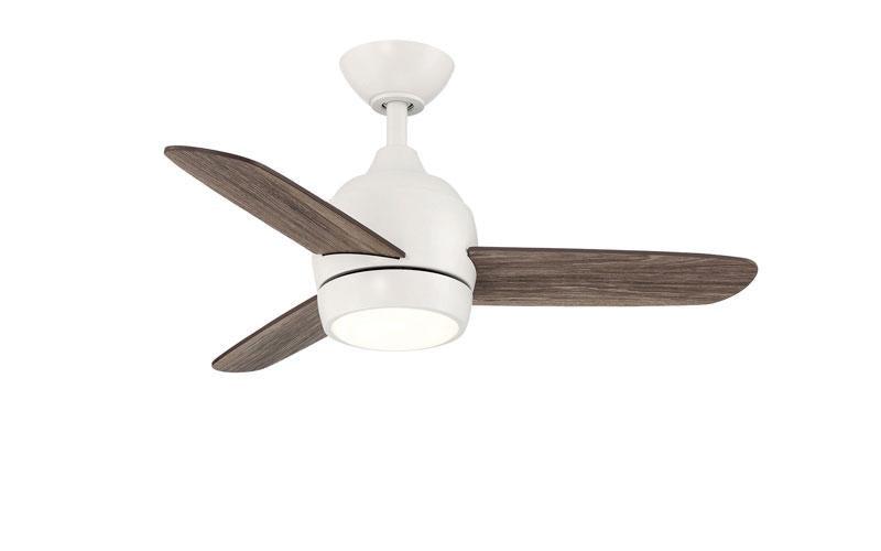 The Mini 36" indoor/outdoor LED ceiling fan Wind River