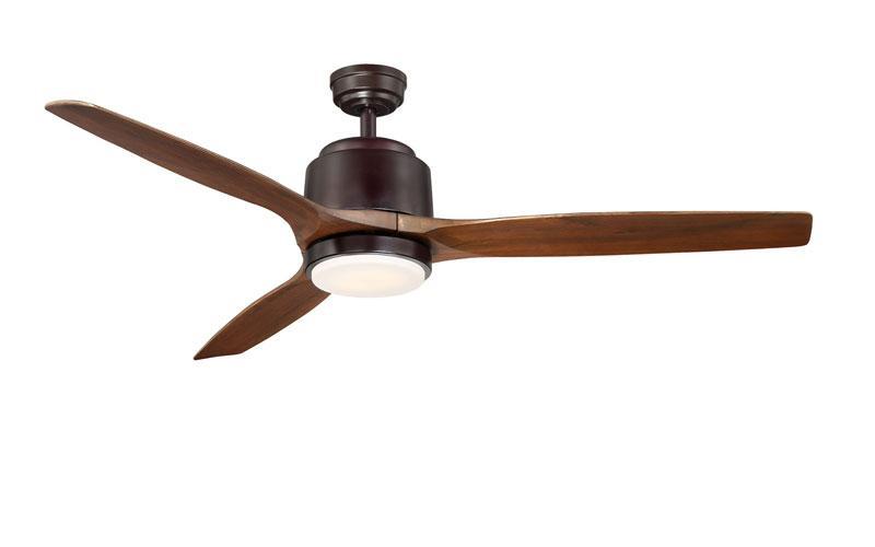 Reya 56 Inch Oiled Bronze Ceiling Fan Wind River