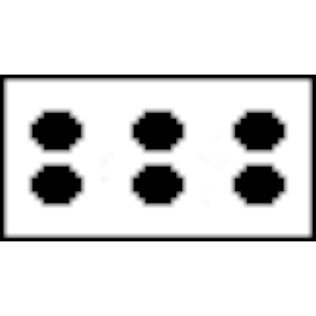 Bamboo Style Wall Plate (Antique Brass Gold Finish)