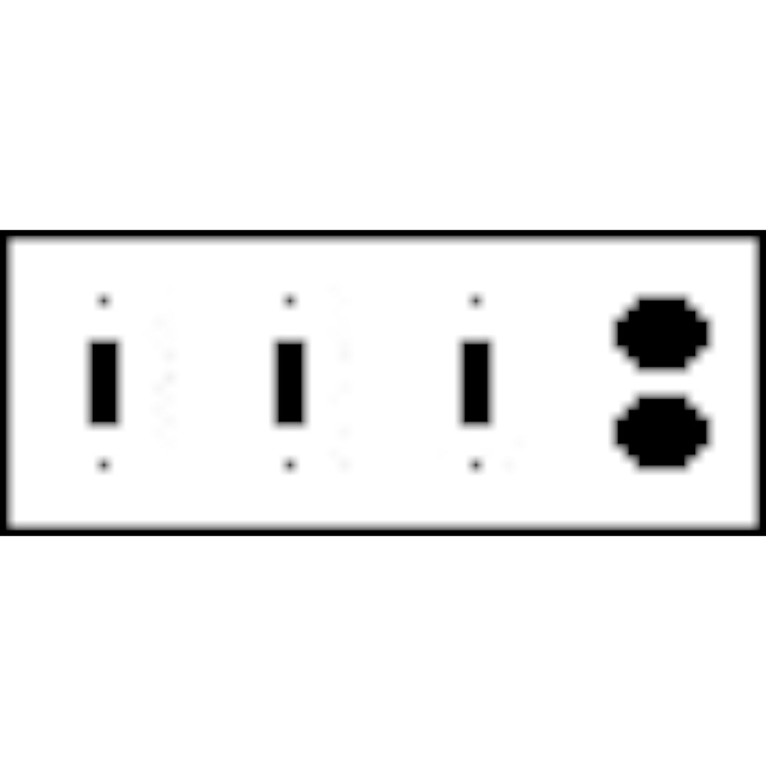 Corinthia Wall Plate (Matte Nickel Finish)