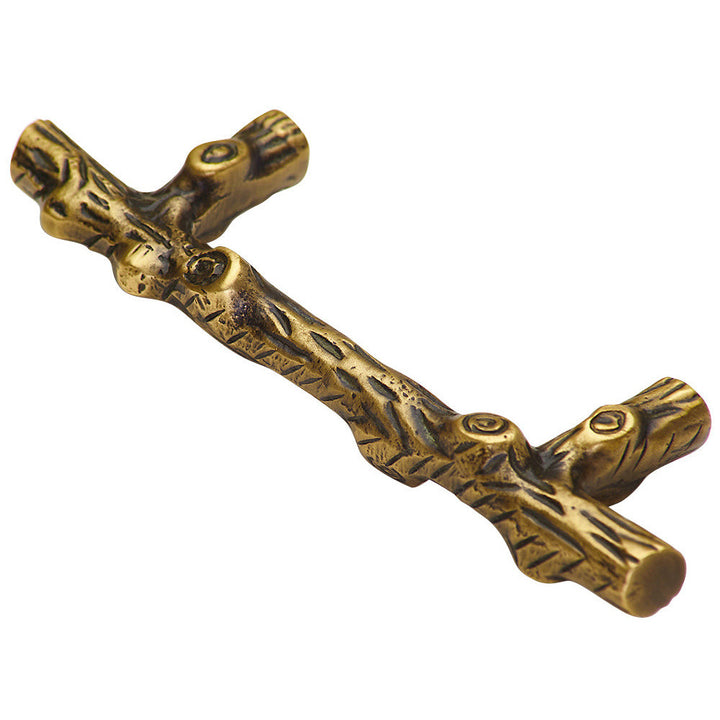 4 1/2 Inch Tree Branch Cabinet Pull (Several Finishes Available)
