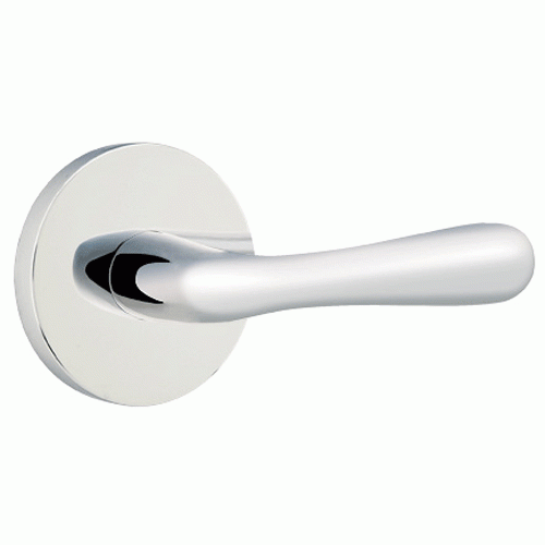 Emtek Solid Brass Basal Lever With Disk Rosette (Several Finish Options) EMTEK