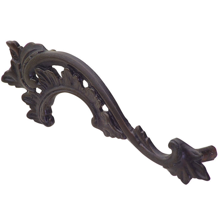 6 Inch (4 1/2 Inch C-C) Unique Curly Pull  (Oil Rubbed Bronze Finish) COPPER MOUNTAIN HARDWARE