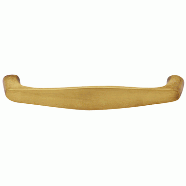 4 Inch Overall (3 3/4 Inch c-c) Traditional Solid Brass Pull (Antique Brass Finish) COPPER MOUNTAIN HARDWARE