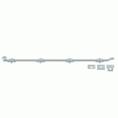 42 Inch Deltana Offset Heavy Duty Surface Bolt (Polished Chrome Finish) DELTANA