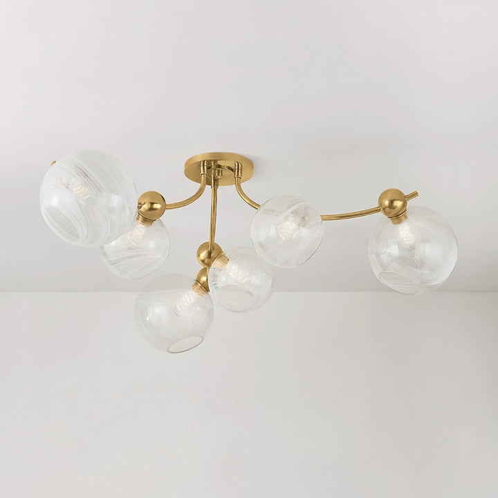 Astraia Semi Flush Corbett Lighting