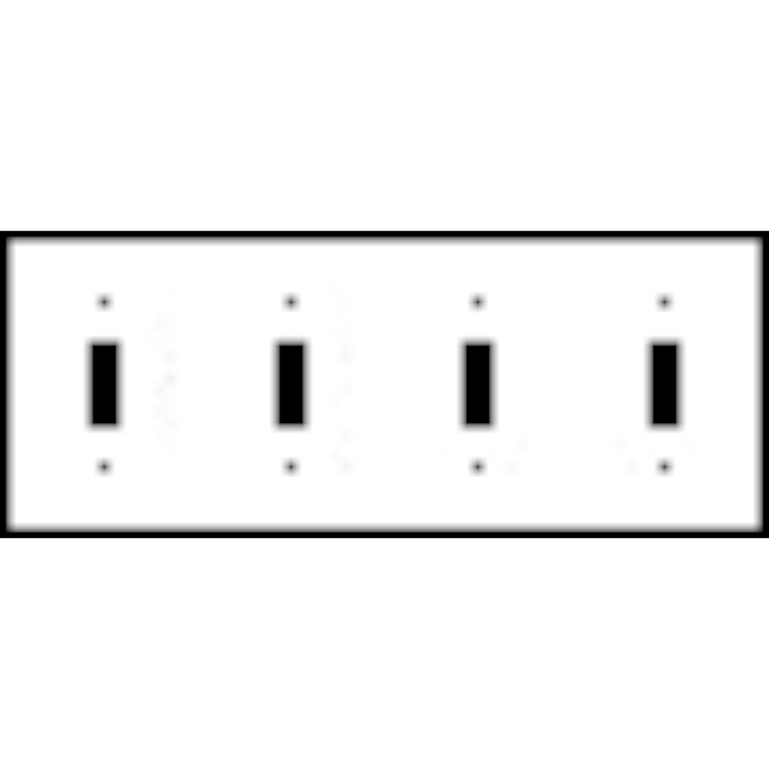 Sonnet Leaf Wall Plate (Bright Nickel Finish)