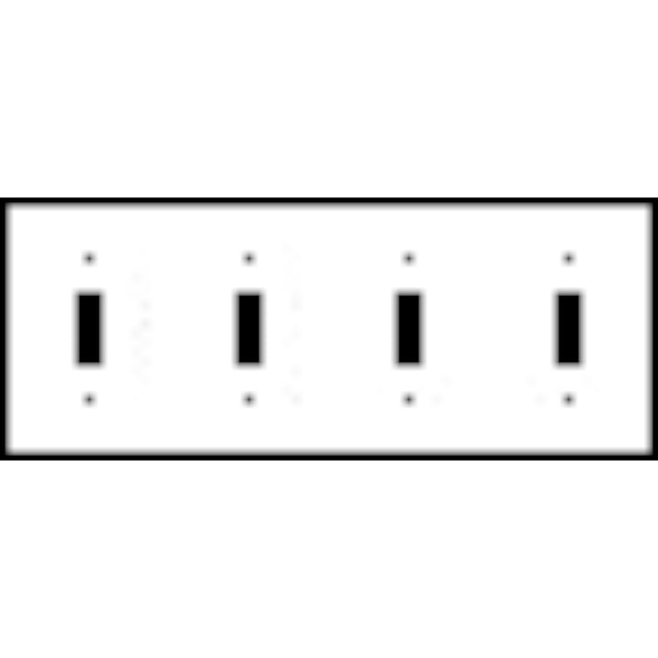 Sonnet Leaf Wall Plate (Bright Nickel Finish)