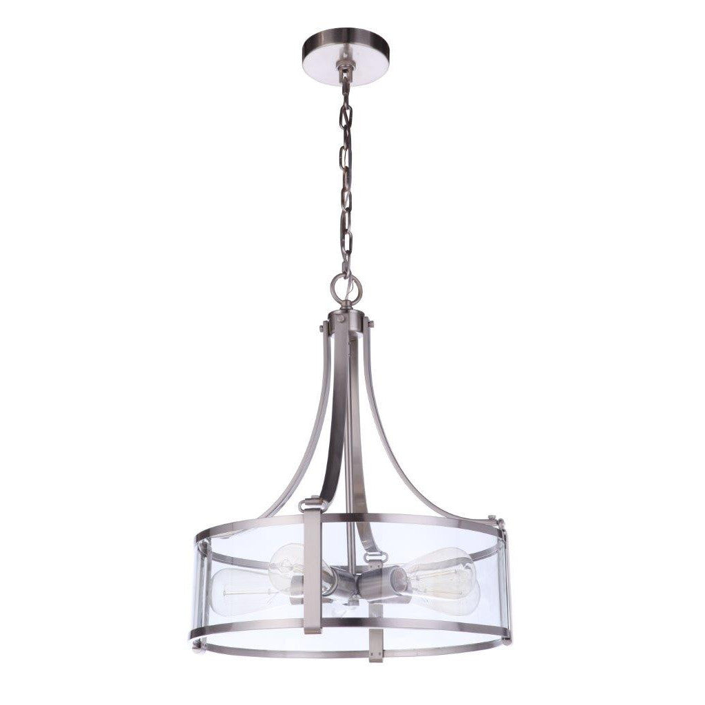 Elliot 5 Light Pendant in Brushed Polished Nickel CRAFTMADE