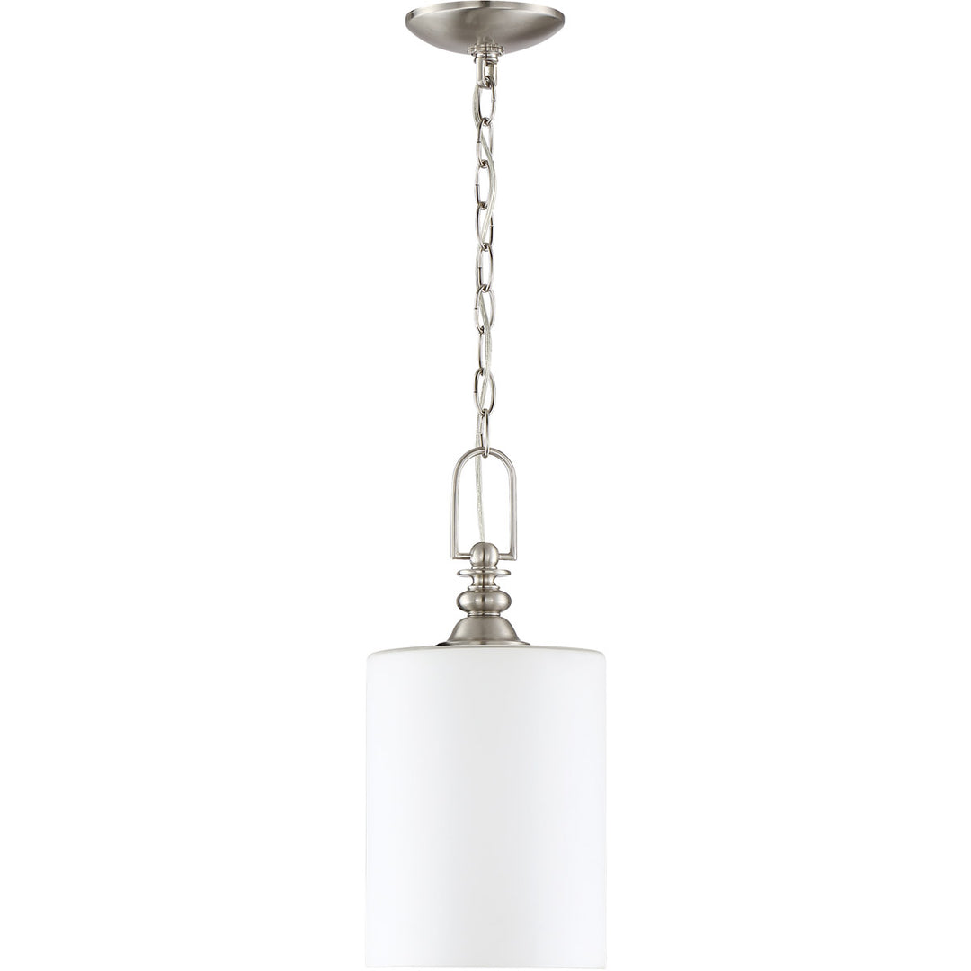 Dardyn 1 Light Mini Pendant in Brushed Polished Nickel CRAFTMADE