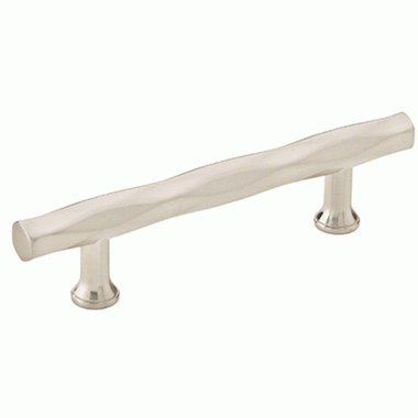 5 1/2 Inch (3 1/2 Inch c-c) Solid Brass Tribeca Pull (Brushed Nickel Finish) EMTEK