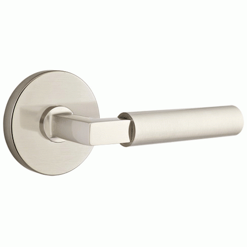 Emtek Solid Brass Hercules Lever With Disk Rosette (Many Finishes Available) EMTEK