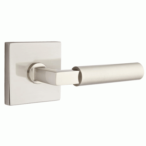 Emtek Solid Brass Hercules Lever With Square Rosette EMTEK