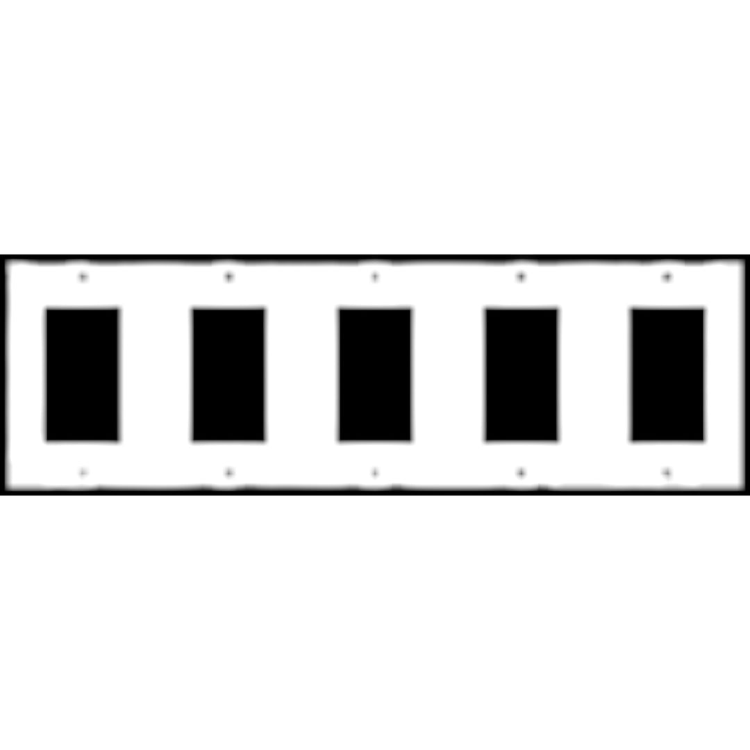 Fleur-De-Lis Wall Plate (Oil Rubbed Bronze Finish)