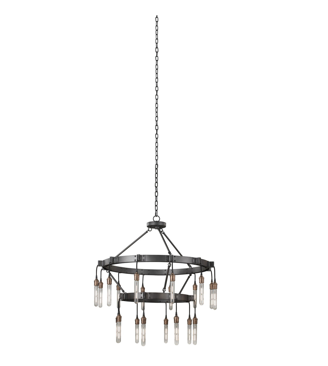 Stuyvesant 8+12 Light 2 Tier Chandelier Kalco