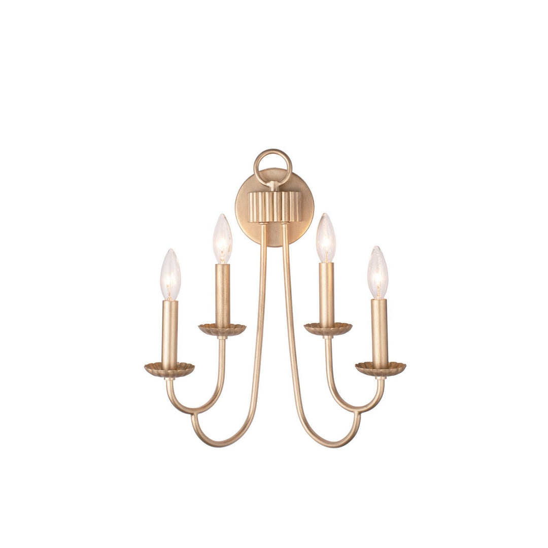 Kiera 4 Light Wall Sconce Kalco