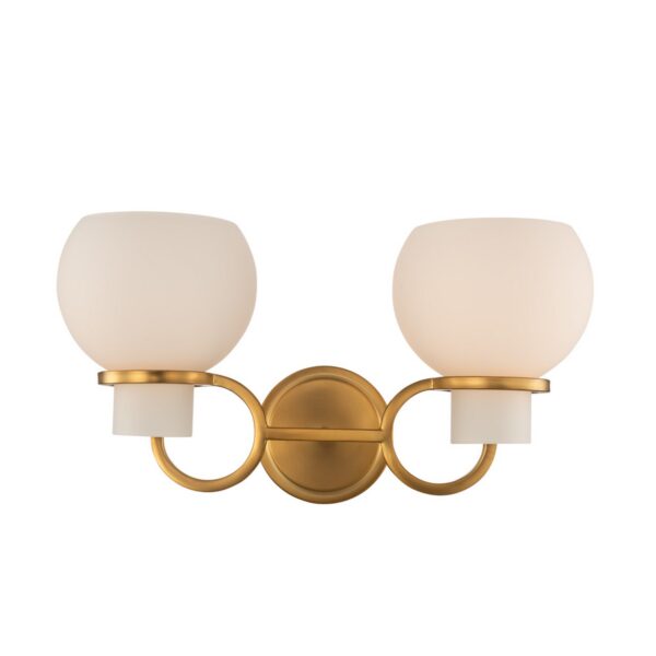 Ascher 2 Light Wall Sconce Kalco