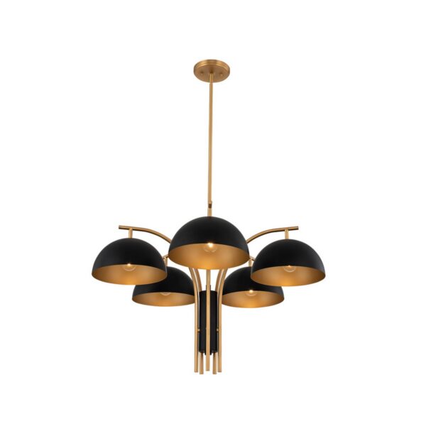 Marcel 5 Light Chandelier Kalco