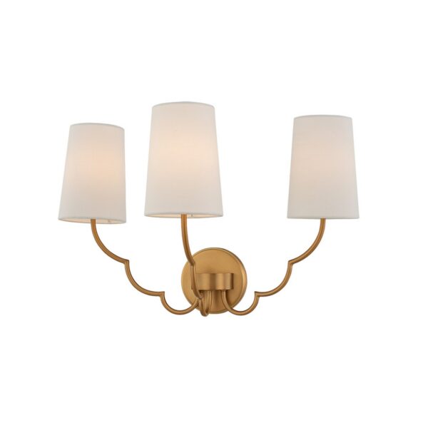 Sophia 3 Light Wall Sconce Kalco