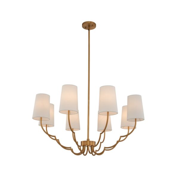 Sophia 8 Light Chandelier Kalco