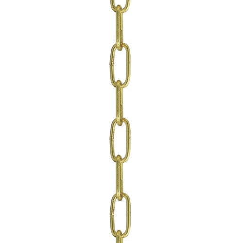 Polished Brass 3' Heavy Duty Decorative Chain Livex