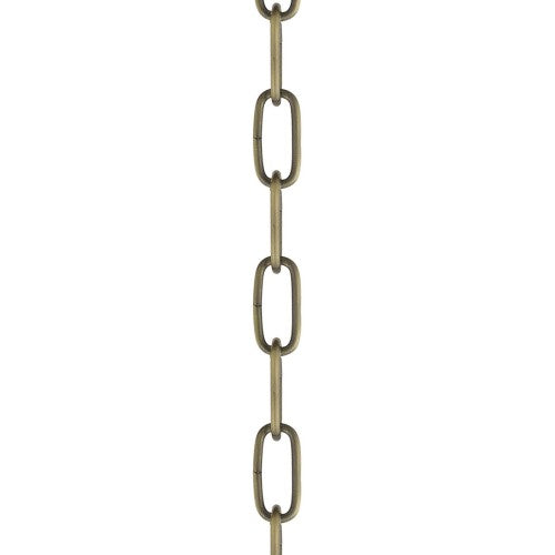 Antique Brass 9' Heavy Duty Decorative Chain Livex