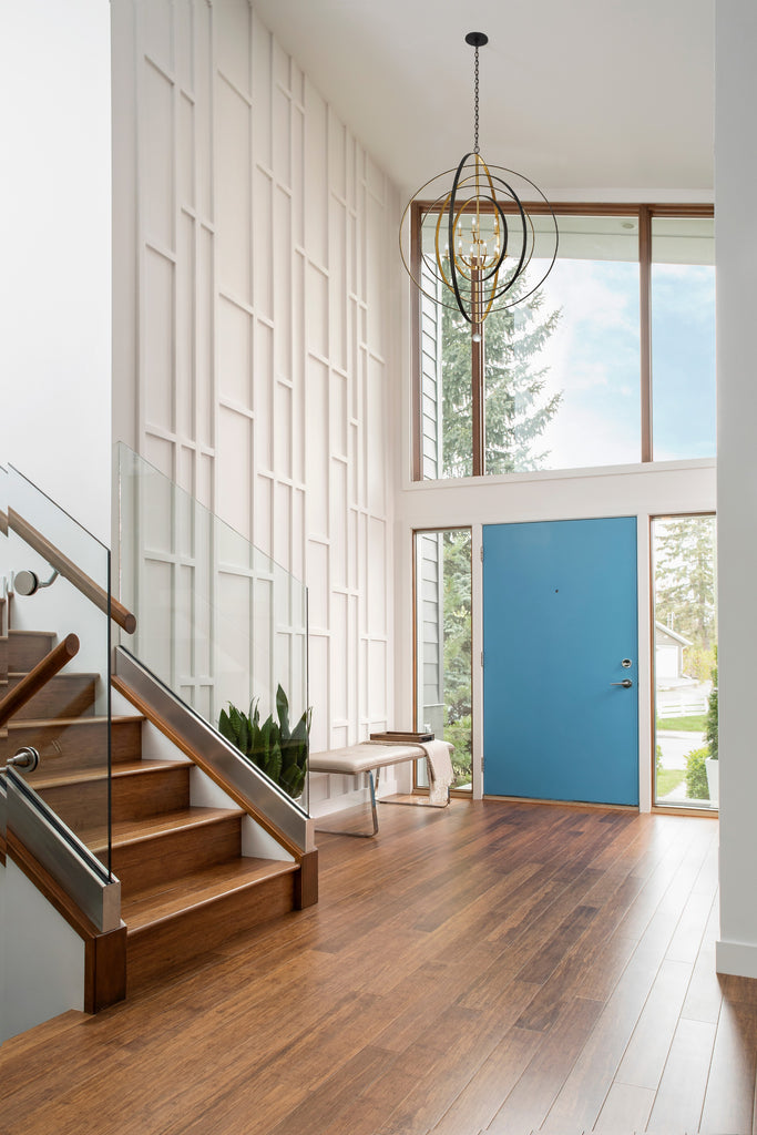 Crystorama Crystorama Luna 9 Light English Bronze + Antique Gold Chandelier