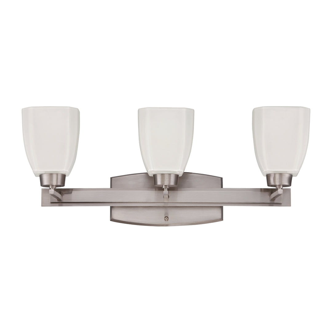 Bridwell 3 Light Vanity in Brushed Polished Nickel CRAFTMADE