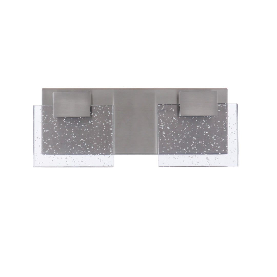 Alamere 2 Light LED Vanity in Brushed Polished Nickel CRAFTMADE