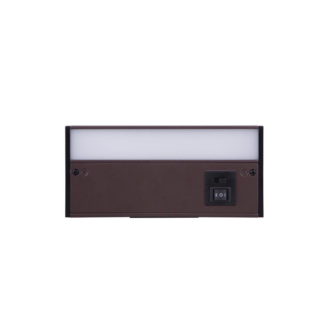 8" Under Cabinet LED Light Bar in Bronze (3-in-1 Adjustable Color Temperature) CRAFTMADE