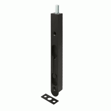 7 Inch Zinc Flush Bolt (Oil Rubbed Bronze Finish) DELTANA