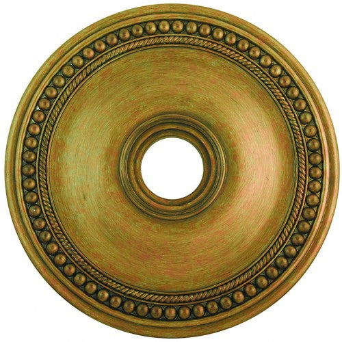 Antique Gold Leaf Ceiling Medallion Livex