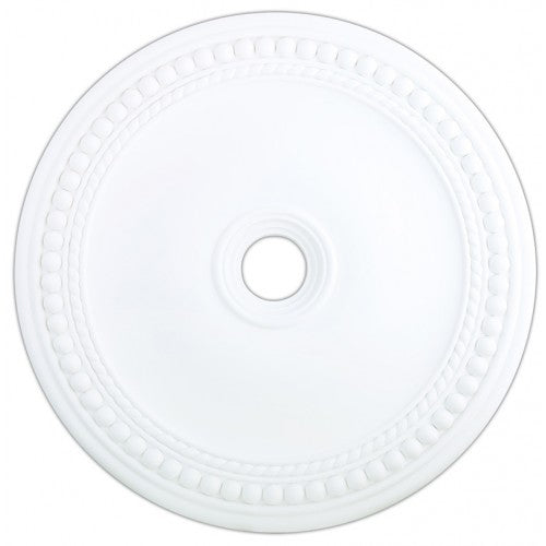 White Ceiling Medallion Livex