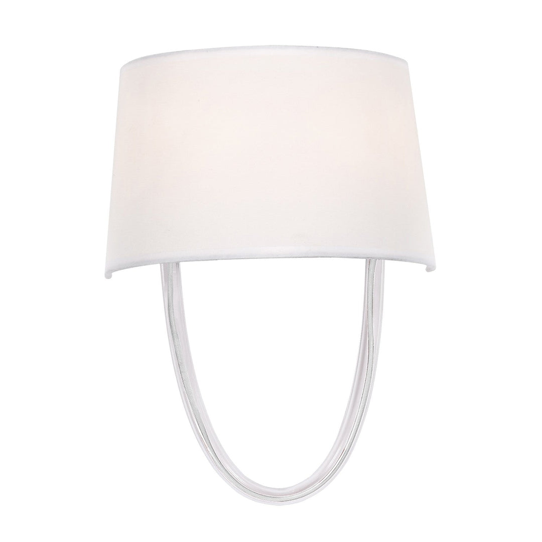 Crystorama Crystorama Stella 2 Light Polished Chrome Sconce