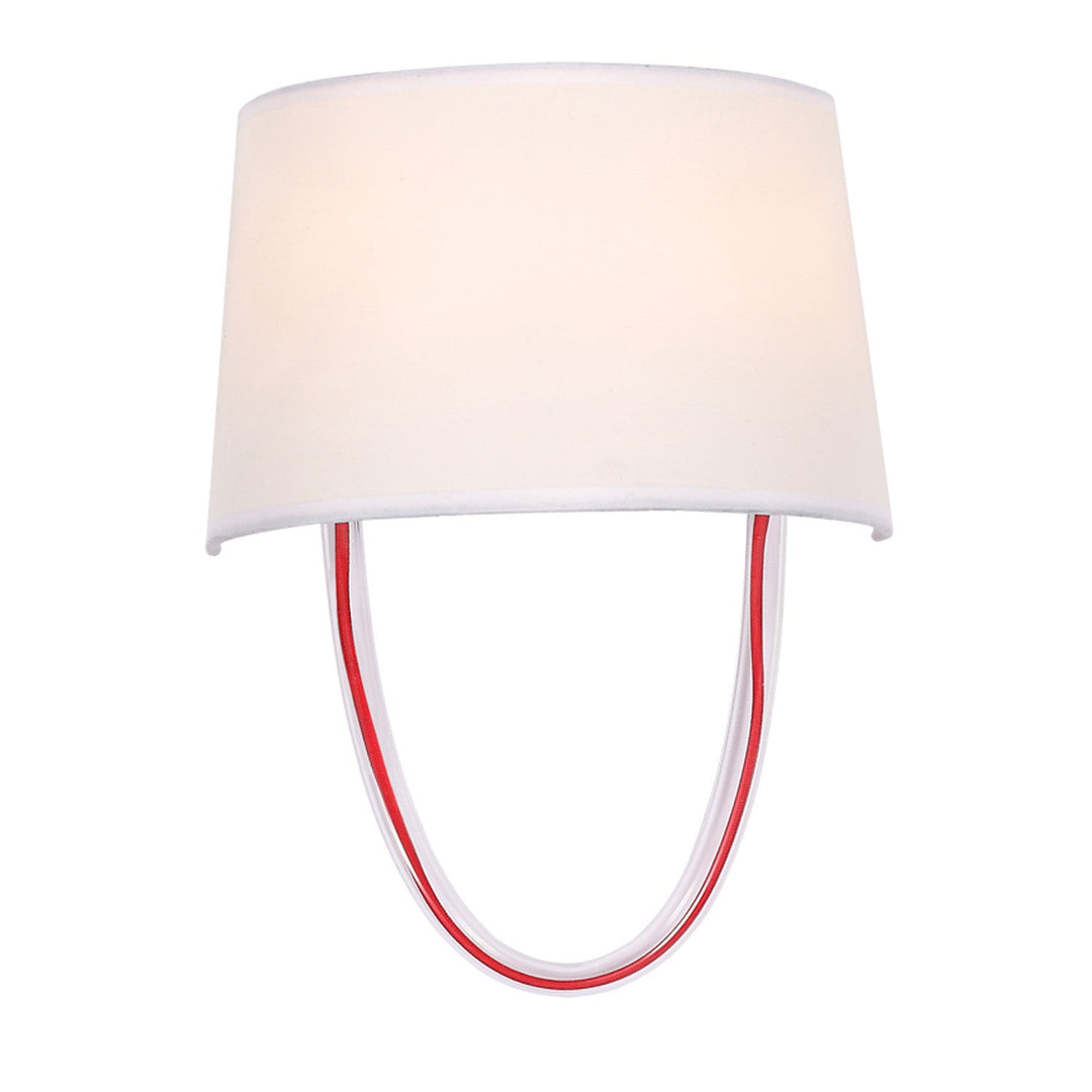 Crystorama Crystorama Stella 2 Light Polished Chrome Sconce