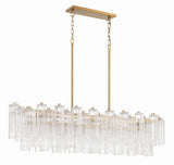 Crystorama Crystorama Addis 14 Light Aged Brass Chandelier