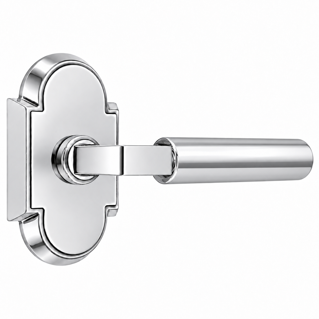 Magnifique® Arched Door Set with Modern Smooth Lever (Several Finishes Available)