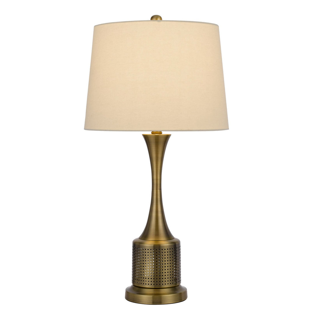 100W TOCCOA METAL TABLE LAMP. PRICED AND SOLD AS PAIRS Cal Lighting