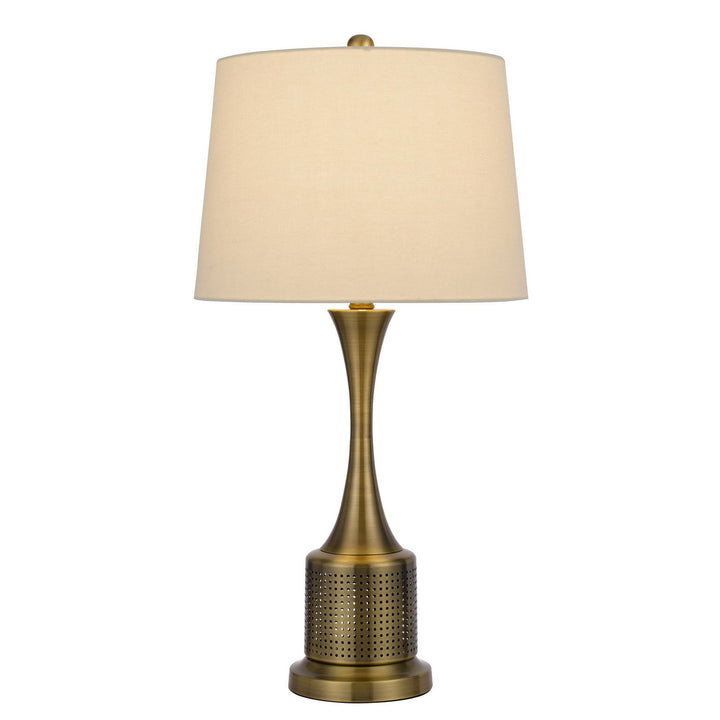 100W TOCCOA METAL TABLE LAMP. PRICED AND SOLD AS PAIRS Cal Lighting