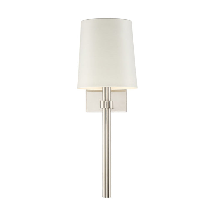Crystorama Crystorama Bromley 1 Light Black Forged Sconce