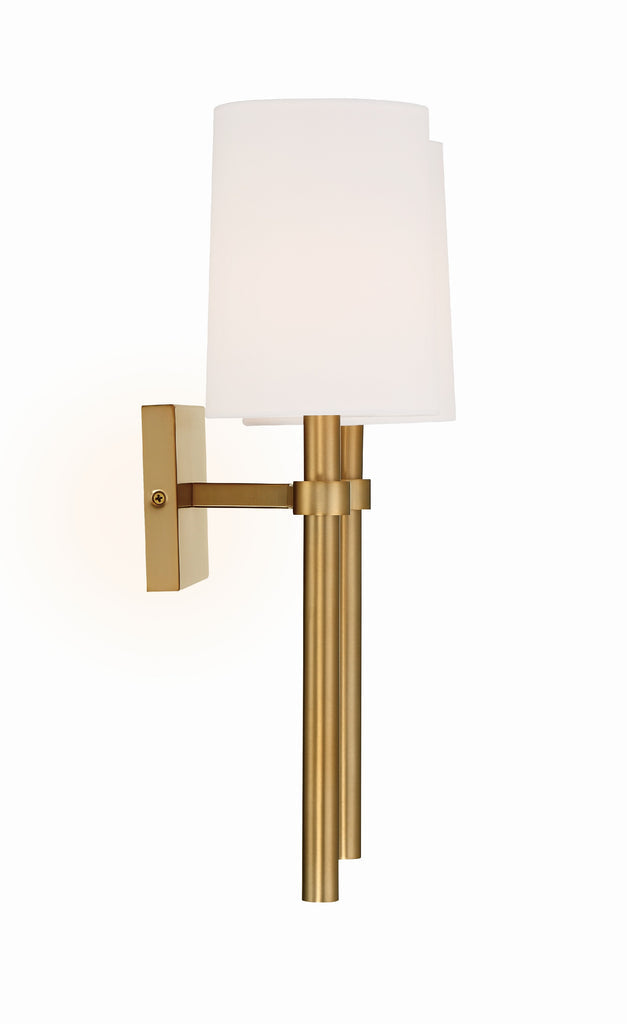 Crystorama Crystorama Bromley 2 Light Black Forged Sconce