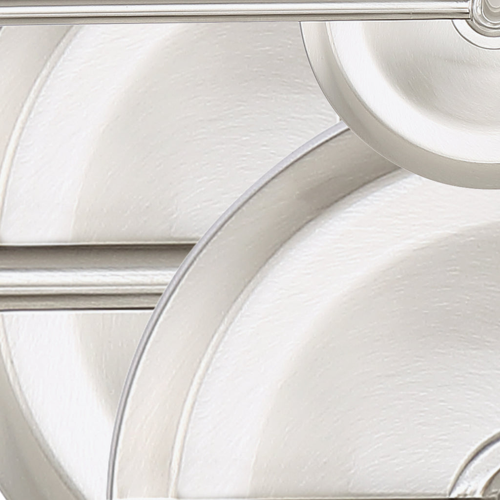 Crystorama Crystorama Clover 1 Light Brushed Nickel Sconce