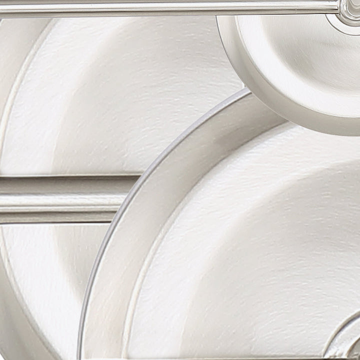 Crystorama Crystorama Clover 1 Light Brushed Nickel Sconce