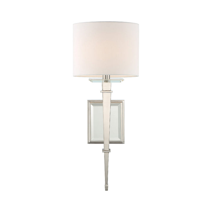 Crystorama Crystorama Clifton 1 Light Aged Brass Sconce